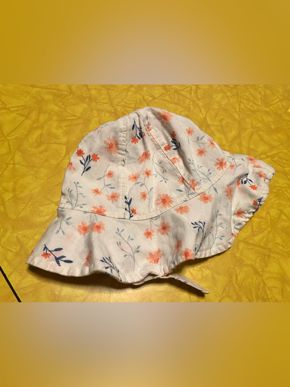 Baby’s Floral Sunhat